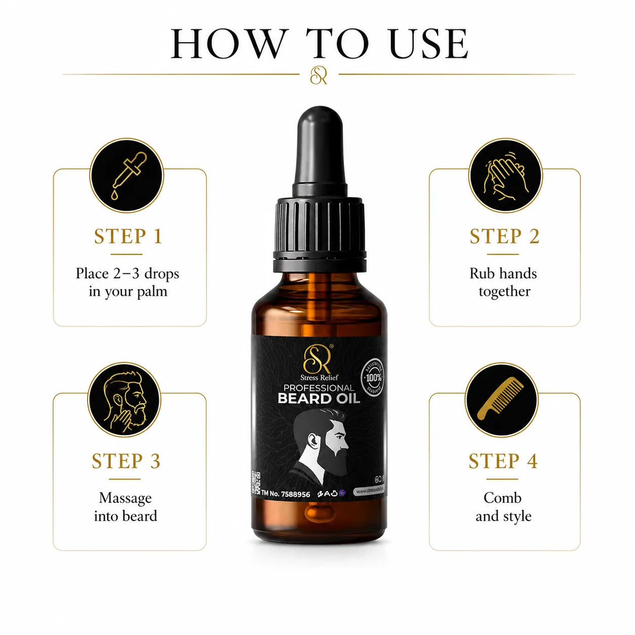 Professional beard Oil