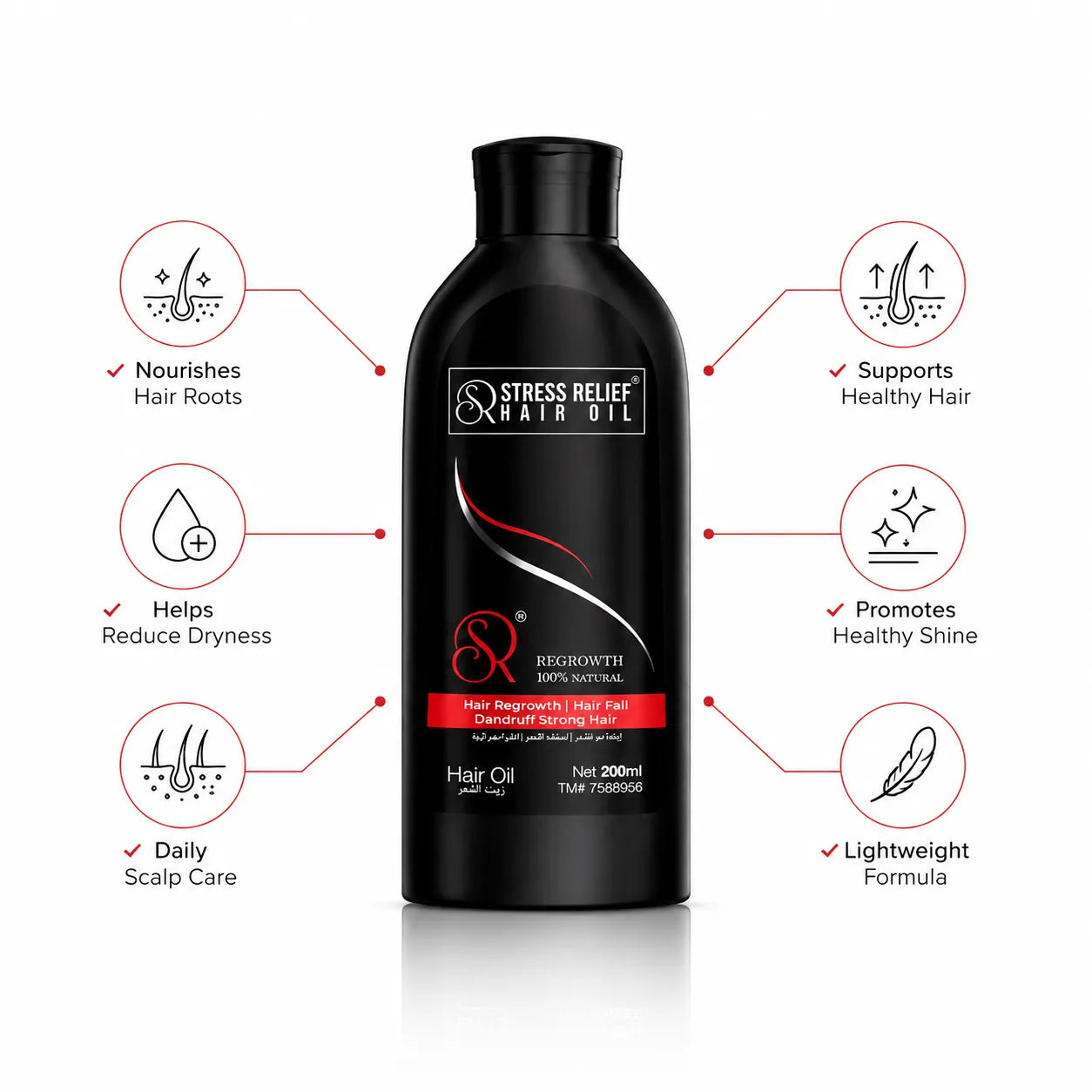 Stress Relief Hair Oil